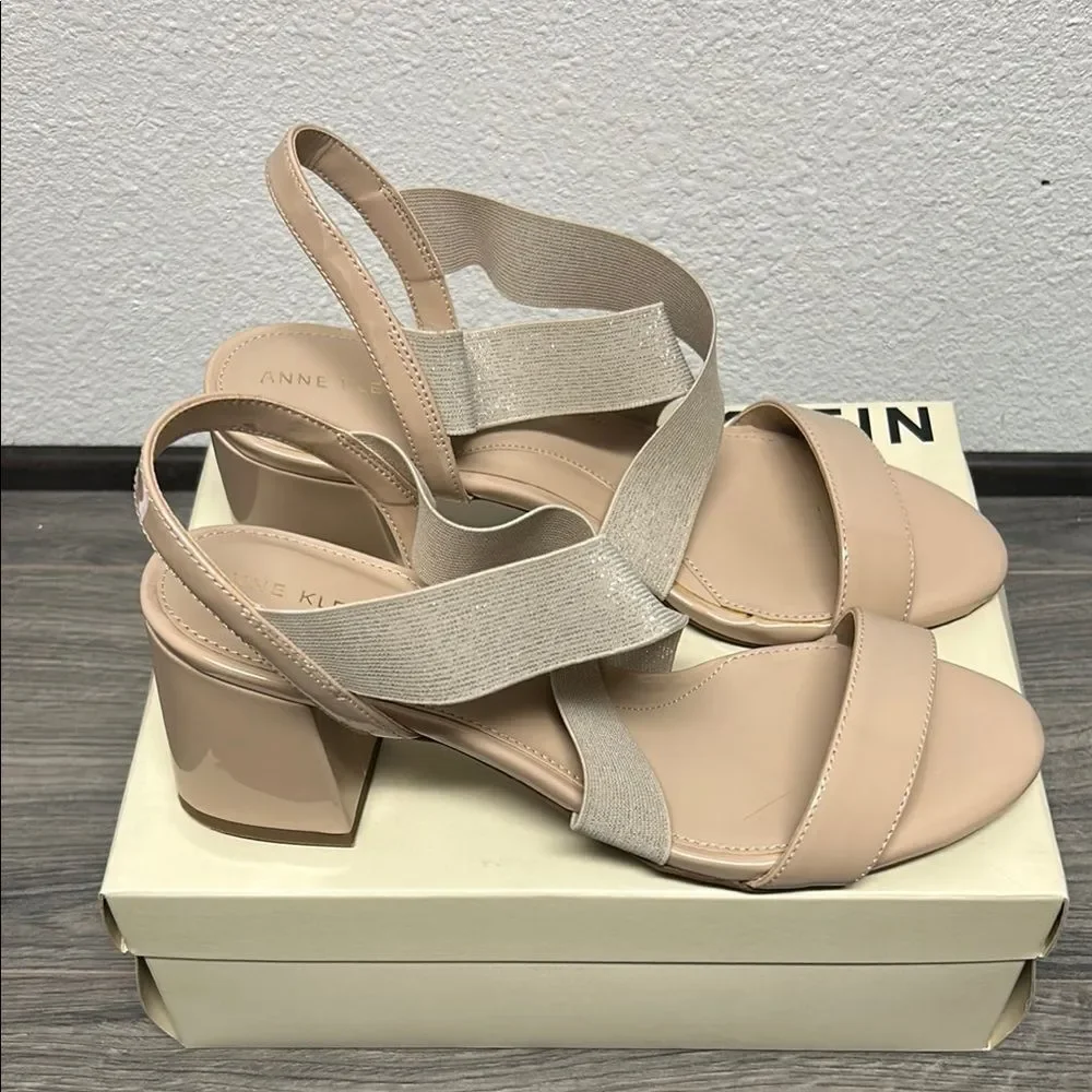 Anne Klein Women's Ryles Block Heel Dress Sandals